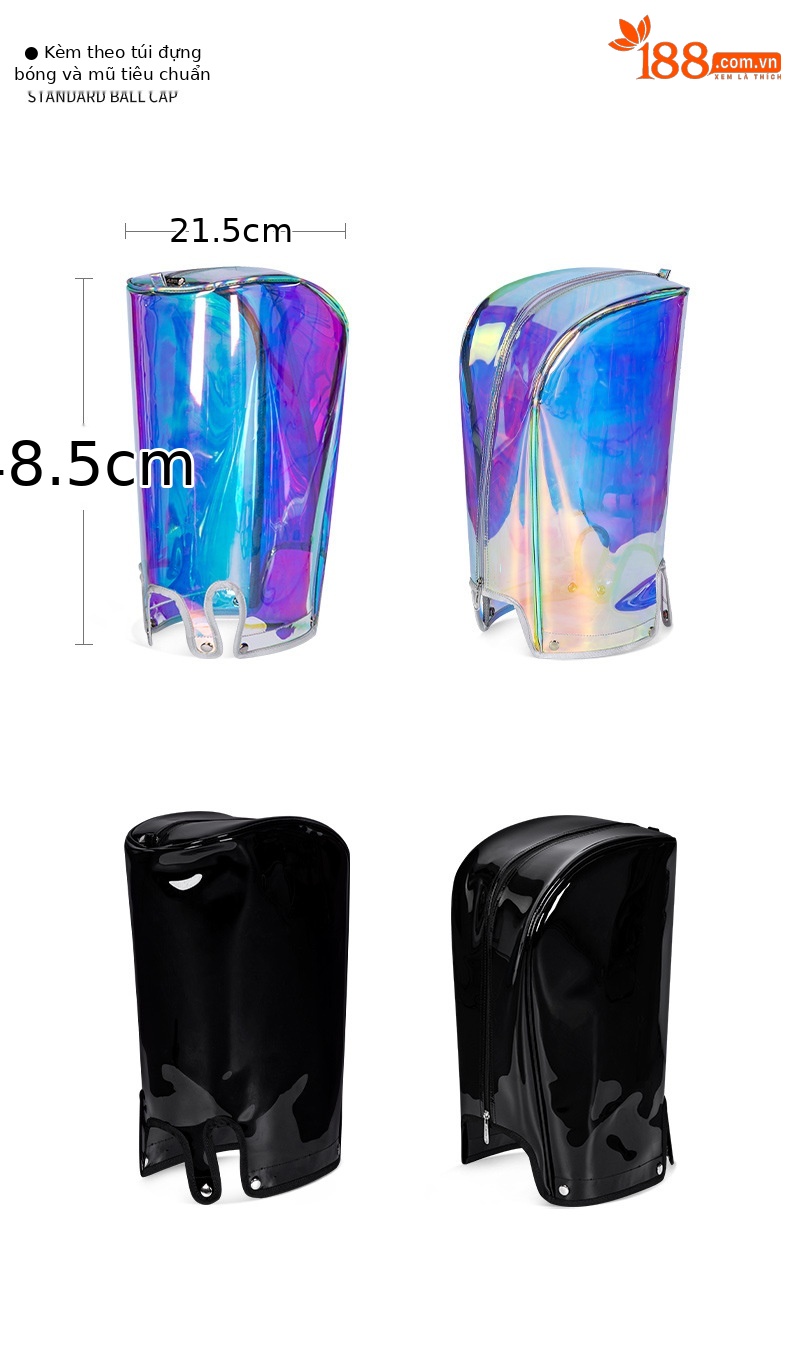 Túi golf PGM bảy màu chống nước bốn bánh đẩy phẳng kính thiên văn — QB122-bảy màu, QB122-Màu đen chi tiết 31