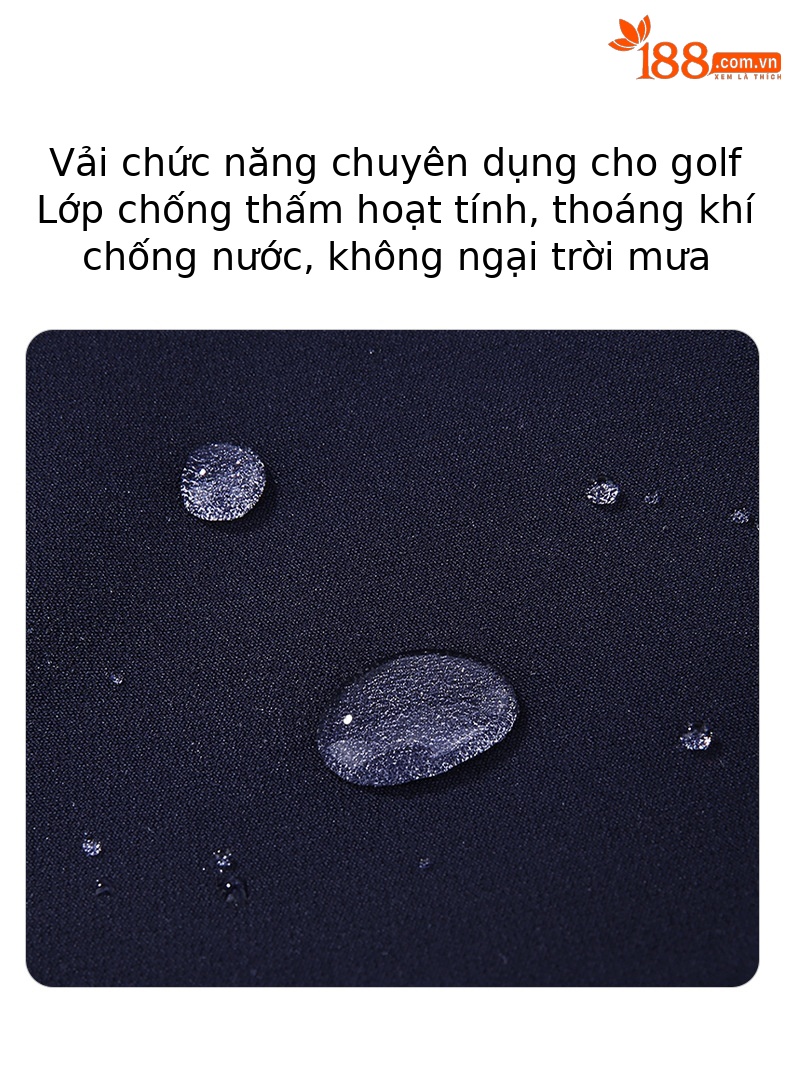 Quần short golf nữ PGM co giãn chống nước dài 5 tấc — KUZ129-màu xanh hải quân, KUZ129-màu trắng, KUZ129-Màu đen, KUZ129-Kaki chi tiết 5