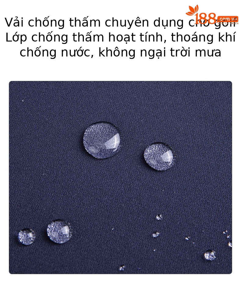 Quần golf nữ PGM dài, co giãn cao, chống thấm nước, dáng ôm thể thao — KUZ127-Xanh Navy [Dày dặn cho mùa Thu Đông] chi tiết 2