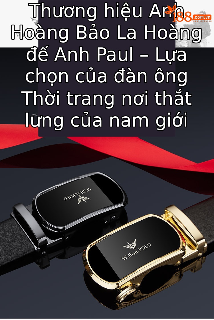 Thắt lưng nam da bò hai lớp khóa tự động Emperor Paul phong cách công sở — 120cm, 130cm, 110cm, 125cm chi tiết 1