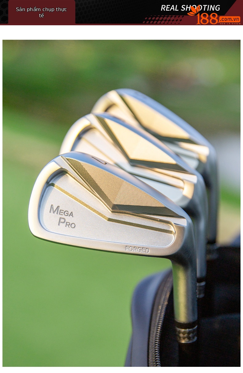 Gậy golf số 7 sắt nam PGM chuyên nghiệp, đầu sắt 1020 rèn mềm, mặt đập phục hồi cao, dài khoảng 37 inch — Trục Carbon TiG036-S, Trục Carbon TiG036-R, Trục Carbon TiG036-SR, TiG036-Trục thép không gỉ chi tiết 7