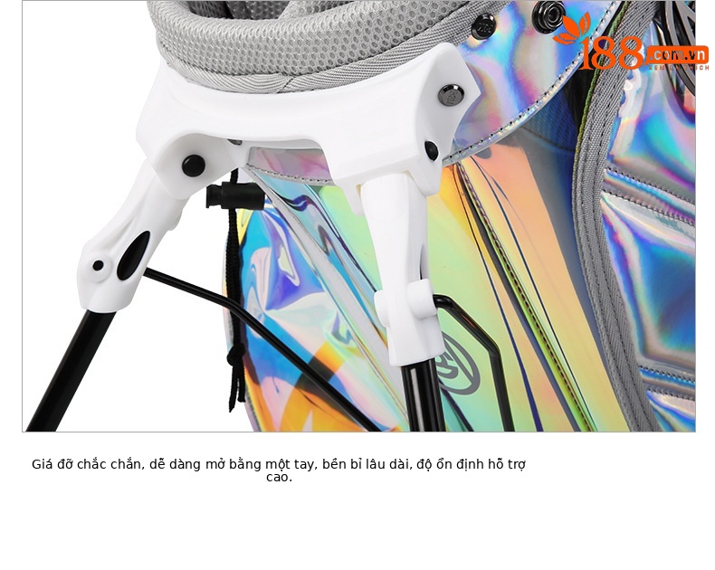 Túi đựng gậy golf PGM nữ chống nước TPU 127x31x36 cm — QB131-bảy màu, QB131-Màu đen chi tiết 17