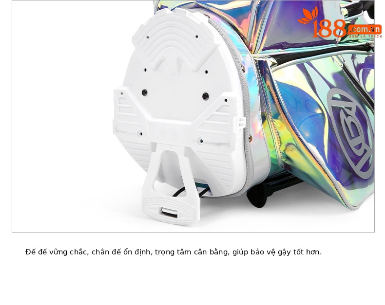 Túi đựng gậy golf PGM nữ chống nước TPU 127x31x36 cm — QB131-bảy màu, QB131-Màu đen chi tiết 20