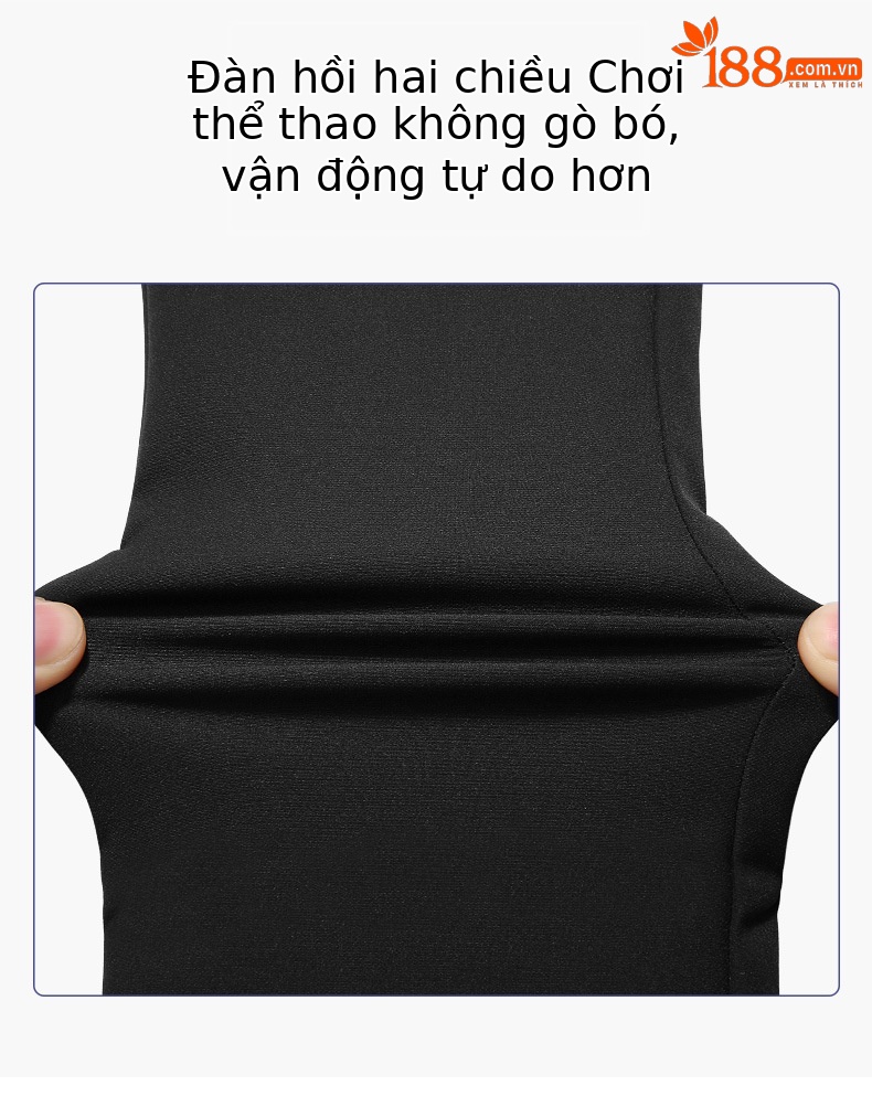 Quần golf dài nữ PGM chống nước, co giãn 4 chiều, ống đứng tôn dáng — KUZ128-Kaki chi tiết 3