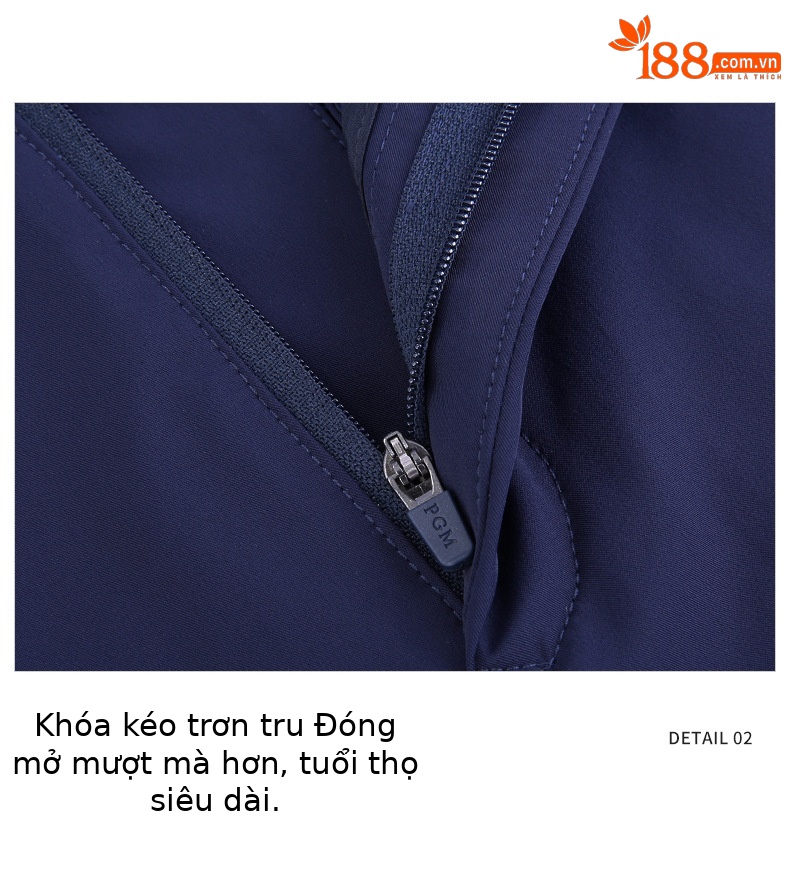 Quần short golf nam PGM thể thao co giãn nhanh khô — KUZ130-màu xanh hải quân, KUZ130-Kaki, KUZ130-Màu đen, KUZ130-màu xám nhạt chi tiết 13