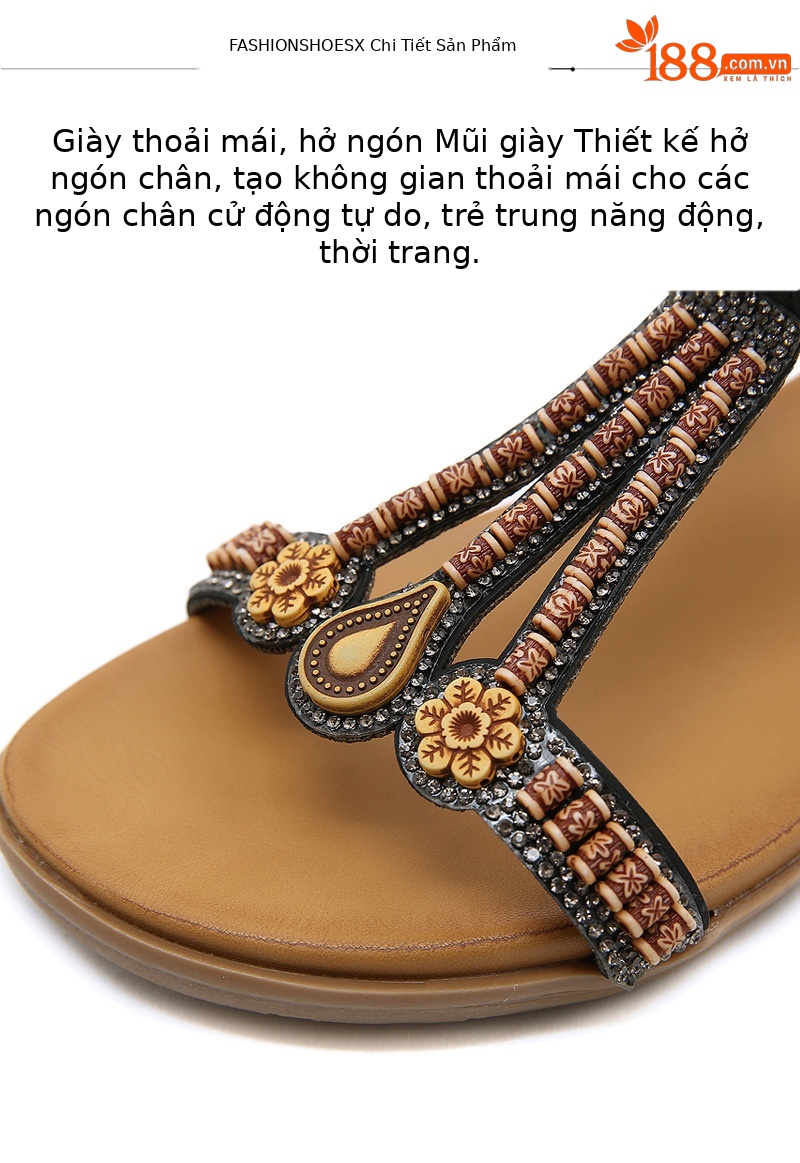 Dép sandal nữ quai co giãn đế nhẹ thoải mái mùa hè — Màu đen, Thoải mái/chống trượt/sau khi bán lẻ, Màu vàng, Màu mơ chi tiết 10