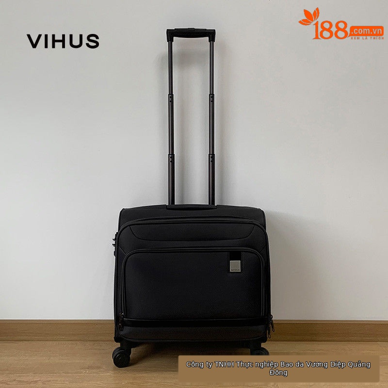 Vali vải Oxford kéo tay 16-18 inch nhẹ bánh xe vạn năng quà tặng doanh nghiệp — 8008-màu đen, 8008-màu xám