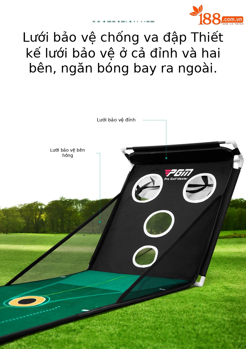 Bộ dụng cụ tập golf đa năng có lưới chắn và thảm tập putt — TL033 [0,4*2,5 mét] thảm nhung pha lê, TL033 [0,66*3 m] Thực hành thanh cắt, TL033 [0,45*2,5 mét] Thực hành cắt thanh (có cỏ dây trắng), TL036 cắt và đẩy tích hợp thực hành gỗ rắn 3 mét chi tiết 1
