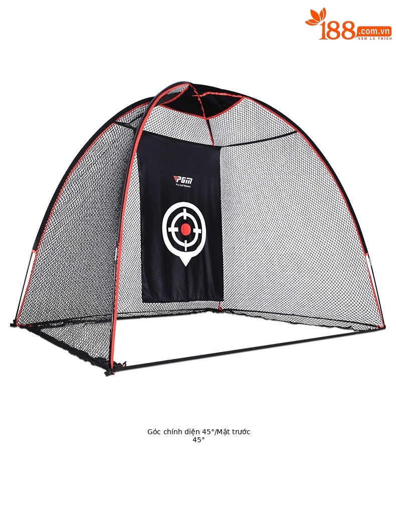 Lưới tập golf trong nhà PGM khung sợi thủy tinh 3x2x1.6m — LXW026-Mạng thực hành đơn, DJD002 pad 1 * 1.25M phiên bản thường chi tiết 11