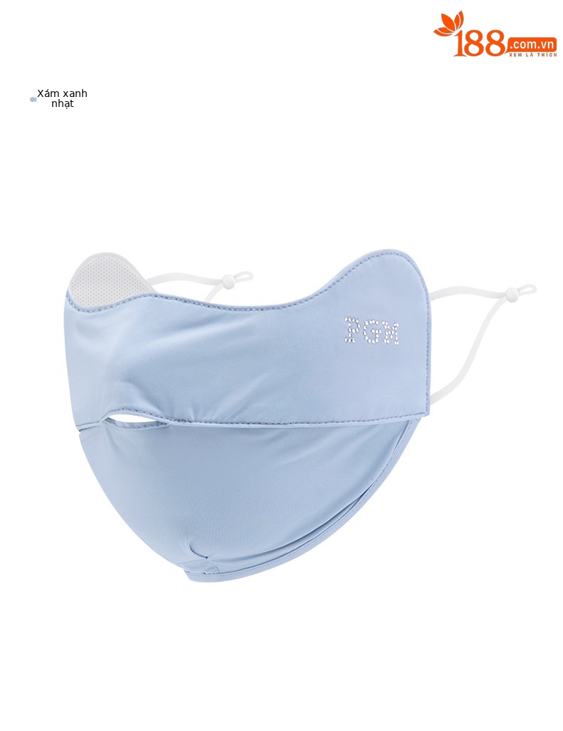 Mặt nạ chống nắng PGM Golf nữ thoáng khí mát mẻ, che nắng mùa hè — Koz005-xanh xám nhạt, KOZ005-màu trắng, KOZ005-hồng nhạt chi tiết 21