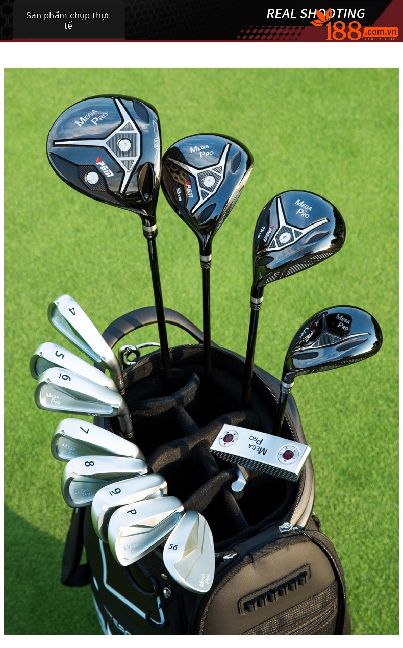 Bộ gậy sắt golf PGM rèn mềm độ phục hồi cao mặt đánh rỗng thiết kế lưng thấp — MTG036-(Bộ cột sắt) Lớp S, MTG036-(nhóm sắt) R cấp, MTG036-(Bộ cột sắt) SR cấp, MTG036-(Bộ cột sắt) Thép cấp chi tiết 8