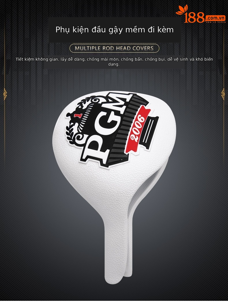 Gậy golf số 1 PGM MG039 đầu titan trục carbon Mitsubishi — MG039-Thanh carbon vàng đen lớp R, MG039-Cột carbon vàng đen lớp SR, MG039-Cột carbon vàng đen lớp S, MG039-Thanh carbon vàng đen hạng R (trục Mitsubishi Nhật Bản) chi tiết 7