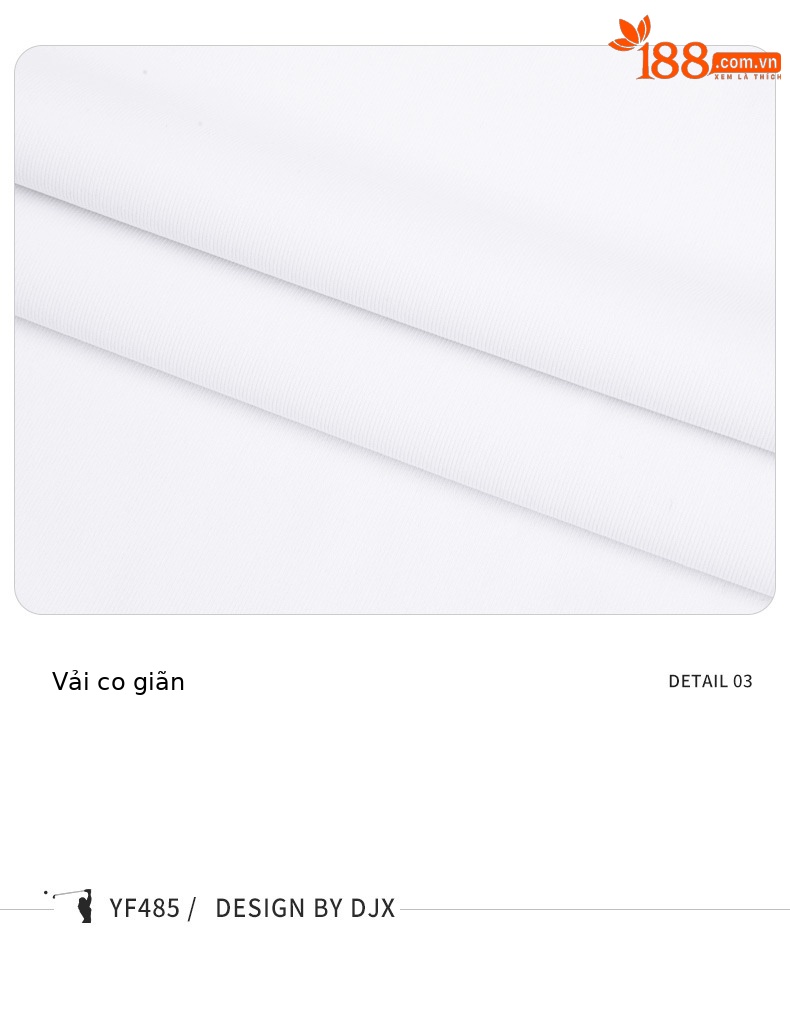 Áo thun golf nữ ngắn tay cổ tròn, chất liệu thun thể thao nhanh khô — YF486-màu xanh nước biển, YF486-màu tím, YF486-Màu xanh nhạt, YF486-màu trắng chi tiết 19
