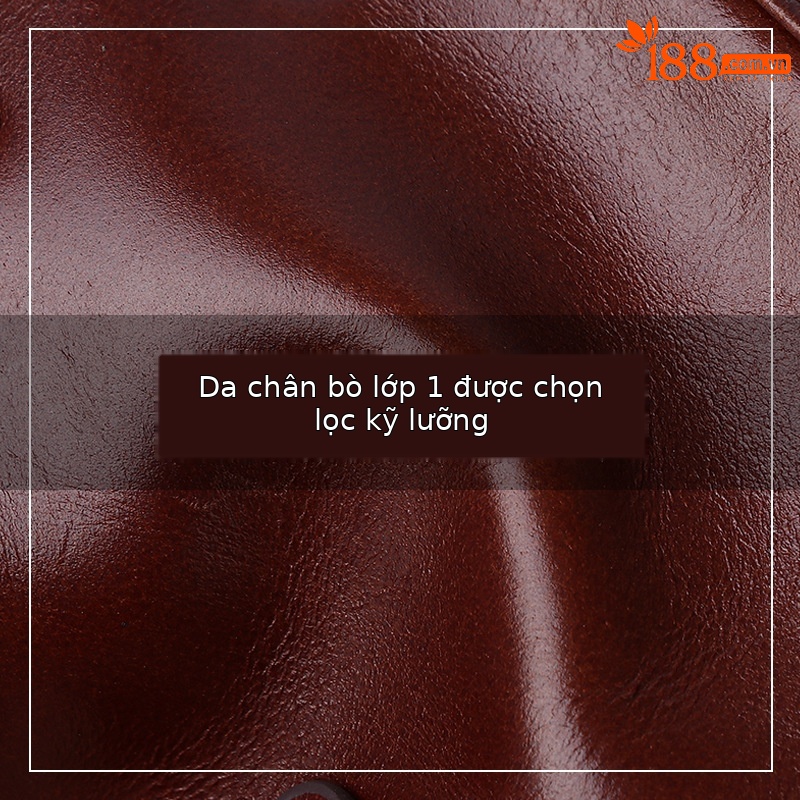 Ví dài nam da bò thật chống trộm RFID phong cách cổ điển — Màu đen (không có LOGO), Cà phê (không có LOGO), Màu vàng nâu (không có LOGO), Màu xanh hải quân (không có LOGO)