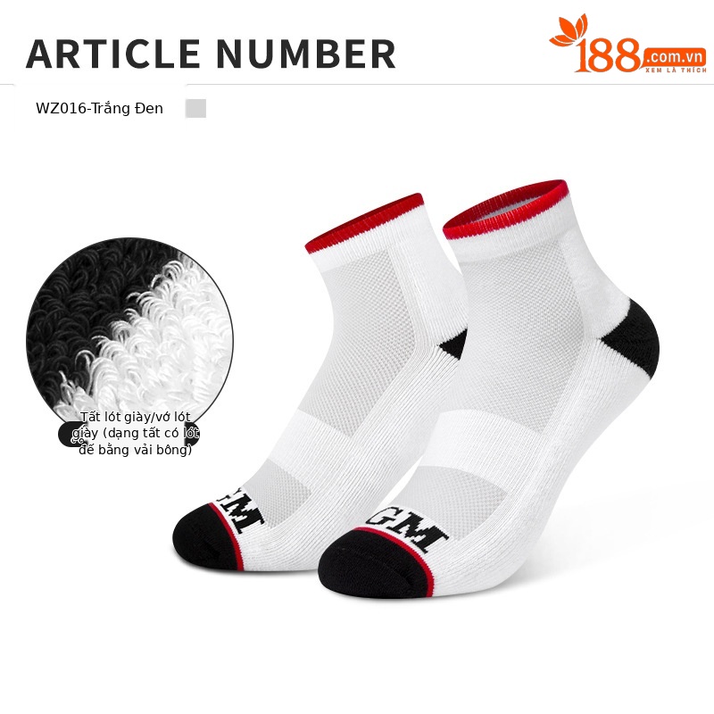 Tất golf trẻ em PGM cổ cao đế dày thấm hút mồ hôi — Wz016-tất Ống giữa trẻ em trắng đen, WZ016-Tất Ống giữa cho trẻ em màu đen và đỏ, WZ016-Tất ống trẻ em màu xanh nước hồ trắng, Wz017-tất Ống giữa bé trai trắng đen