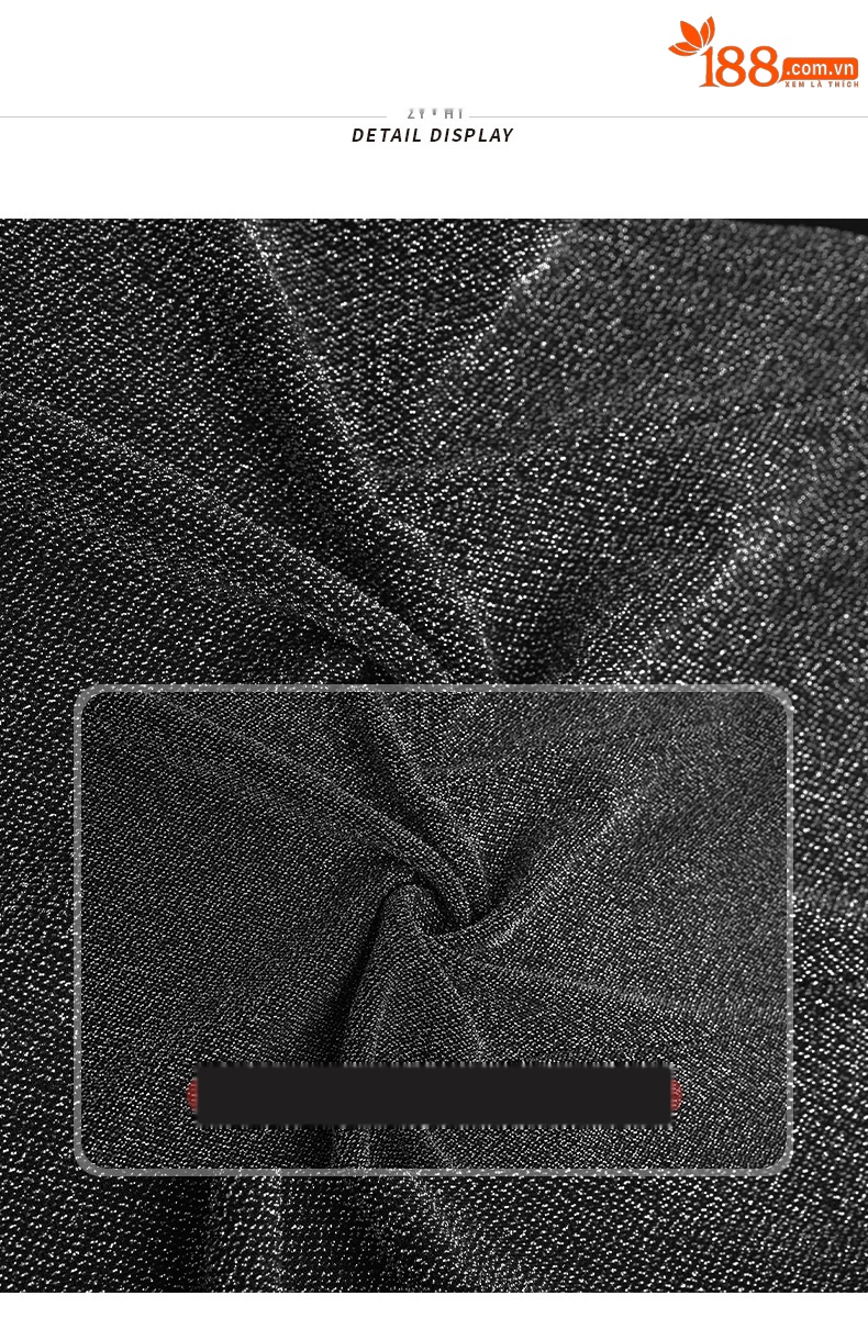 Váy liền ôm sát kiểu Pháp phối lưới gợi cảm, có chân váy trong — Màu đen chi tiết 2