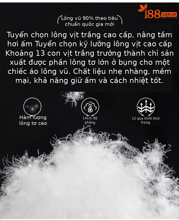 Quần lông vũ nữ ống đứng cạp cao mùa đông, dày dặn lót nhung, phong cách công sở — Màu đen chi tiết 3