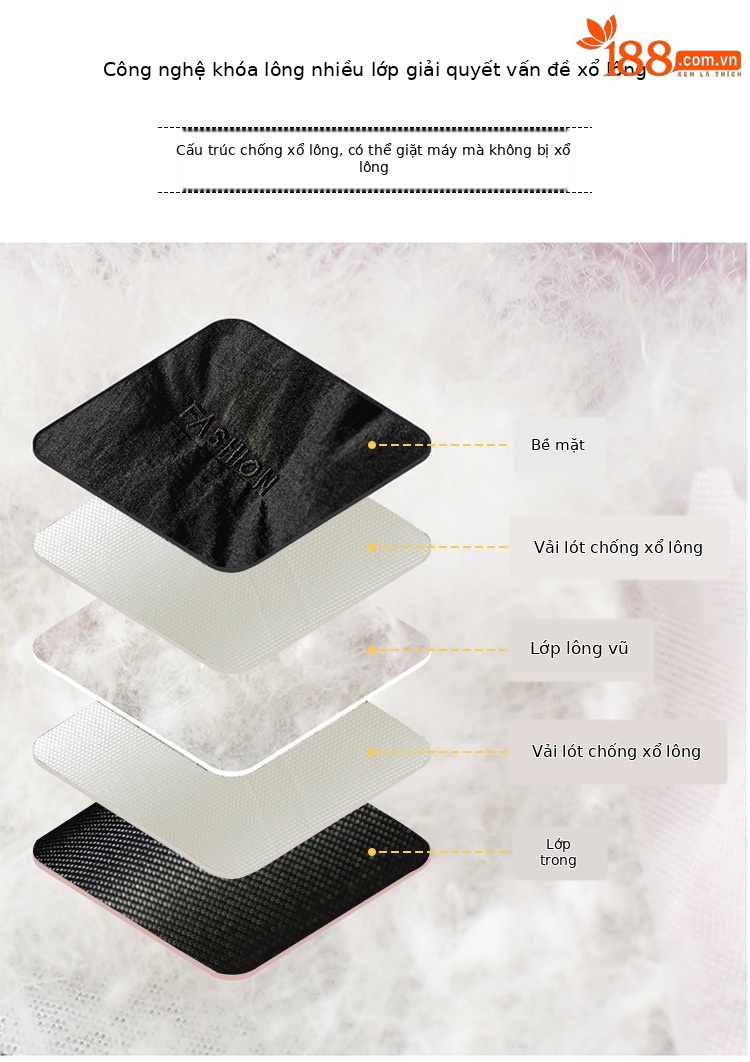 Quần lông vũ nữ mặc ngoài trời cạp cao dày dặn cỡ lớn, quần cotton nhẹ giữ ấm mùa đông — Màu đen chi tiết 2
