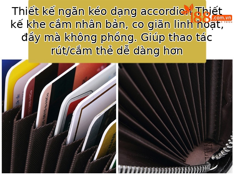 Ví nam dài nhiều khe thẻ da in vân cá sấu phong cách công sở đơn giản chi tiết 13