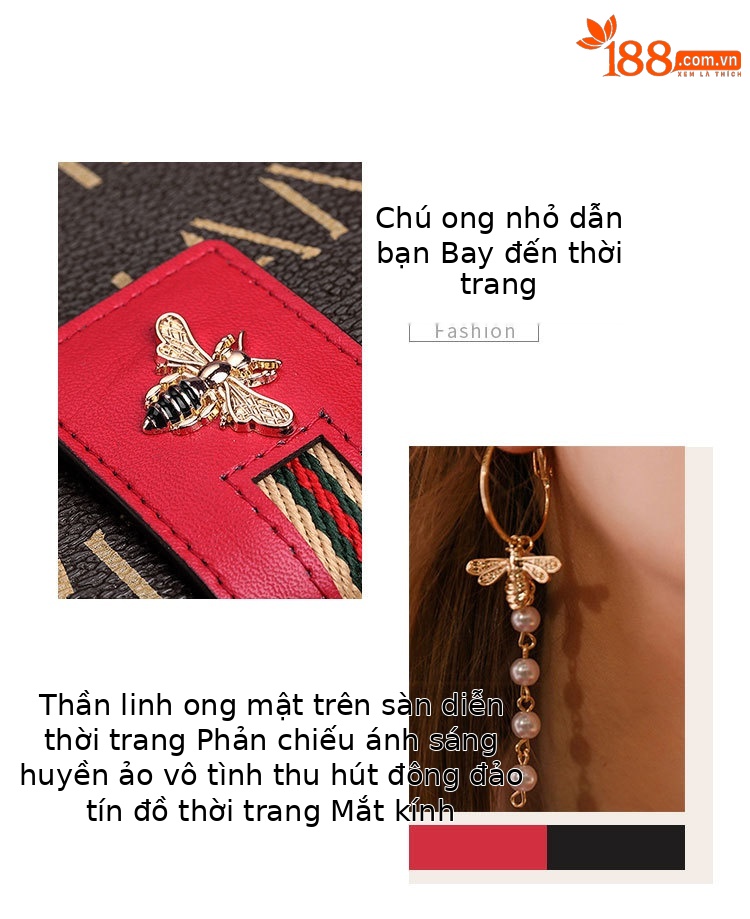 Ví cầm tay nữ khóa kéo nhiều ngăn thẻ phong cách đơn giản Emperor Paul chi tiết 3