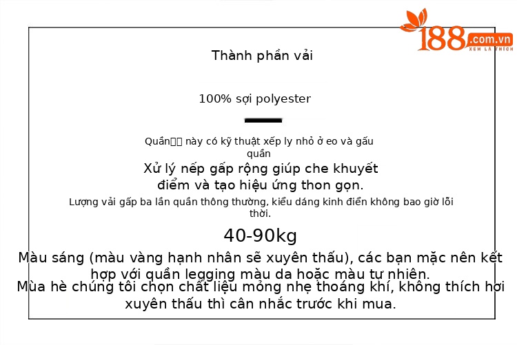 Quần culottes nữ ống rộng xếp ly dáng Harem, cạp cao su, phong cách Hàn Quốc — Màu xanh nước hồ, Màu xanh lục đậm, Màu xanh đậm, Màu xám chi tiết 2
