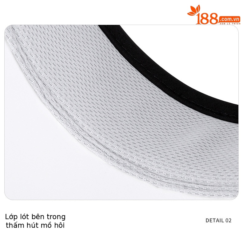 Mũ golf không đỉnh PGM chống nắng nam thoáng khí hút ẩm — MZ045-Đen Trắng, MZ045-màu xám đen, MZ045-in màu đen trắng, Mz040-trắng Đen chi tiết 19