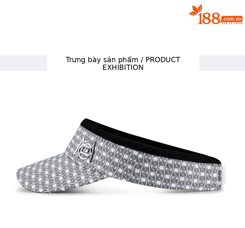 Mũ golf không đỉnh PGM chống nắng nam thoáng khí hút ẩm — MZ045-Đen Trắng, MZ045-màu xám đen, MZ045-in màu đen trắng, Mz040-trắng Đen chi tiết 28