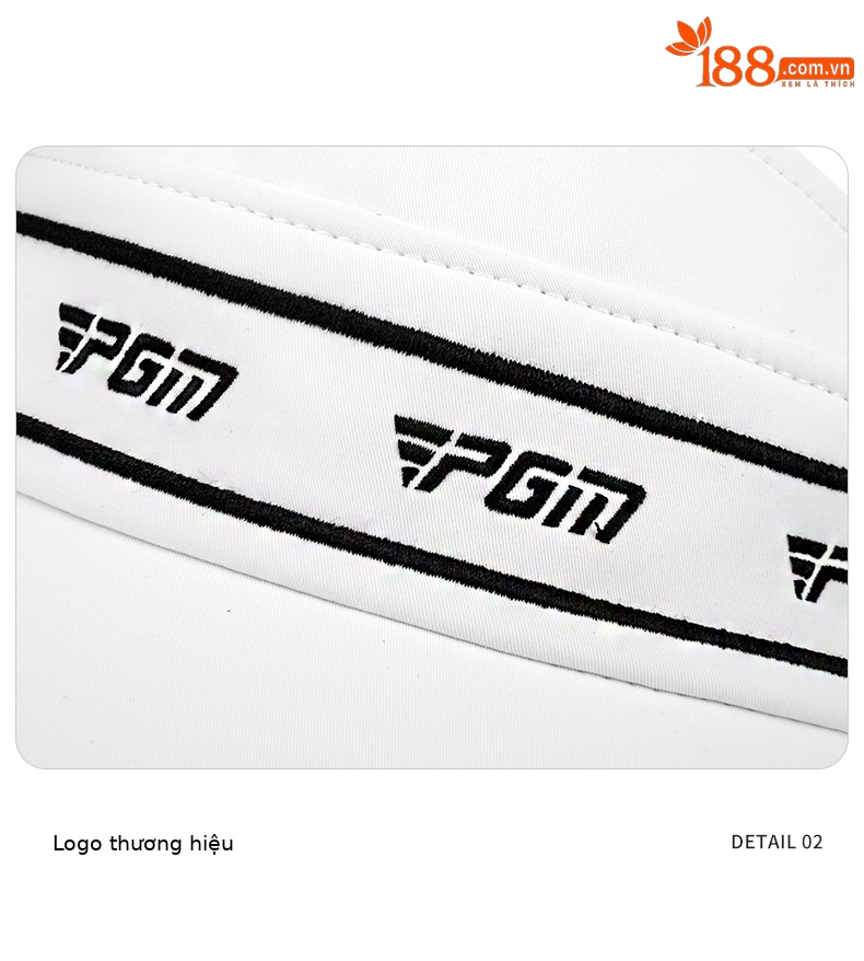 Mũ chống nắng nữ PGM vành rộng 15,8 cm buộc nơ — MZ047-màu xanh nước biển, MZ047-màu trắng, MZ047-màu hồng chi tiết 22