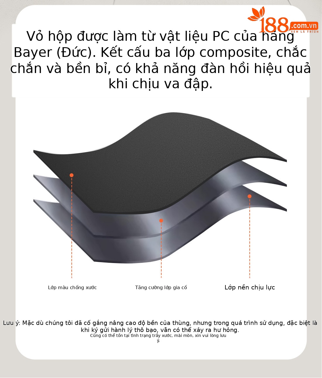 Vali Leaf King nữ 20 inch xách tay bánh xe đa năng khóa TSA mở trước — Xám đậm, Màu đen, Mẫu IP tùy chỉnh --- màu đen chi tiết 8