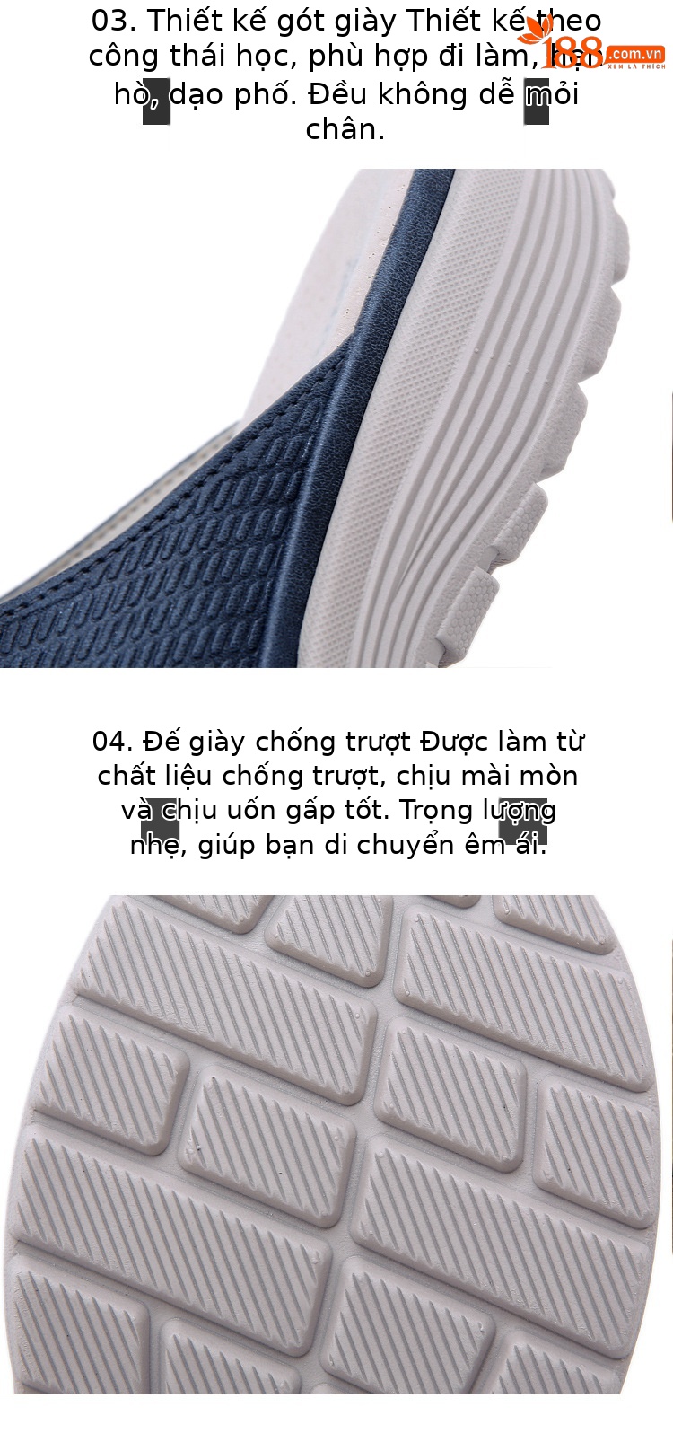 Sandal nữ đế xuồng da thật mùa hè 2026, phong cách thể thao đính đinh, size lớn — Màu xanh lam, Siêu nhẹ/thoải mái/chống trượt/sau khi bán lẻ, Màu xanh lá, Màu mơ chi tiết 4