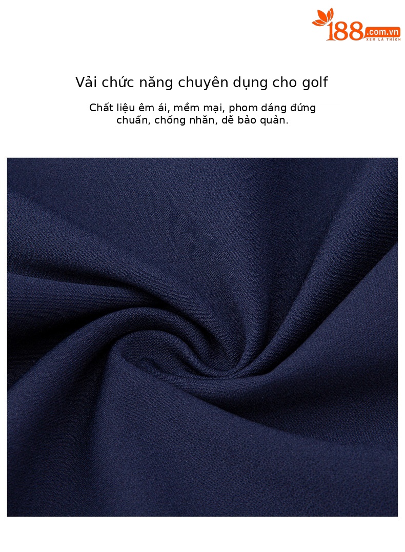 Quần dài nữ chơi golf PGM mùa thu đông, vải thun gió ấm áp, co giãn hai chiều — KUZ143-màu trắng chi tiết 3