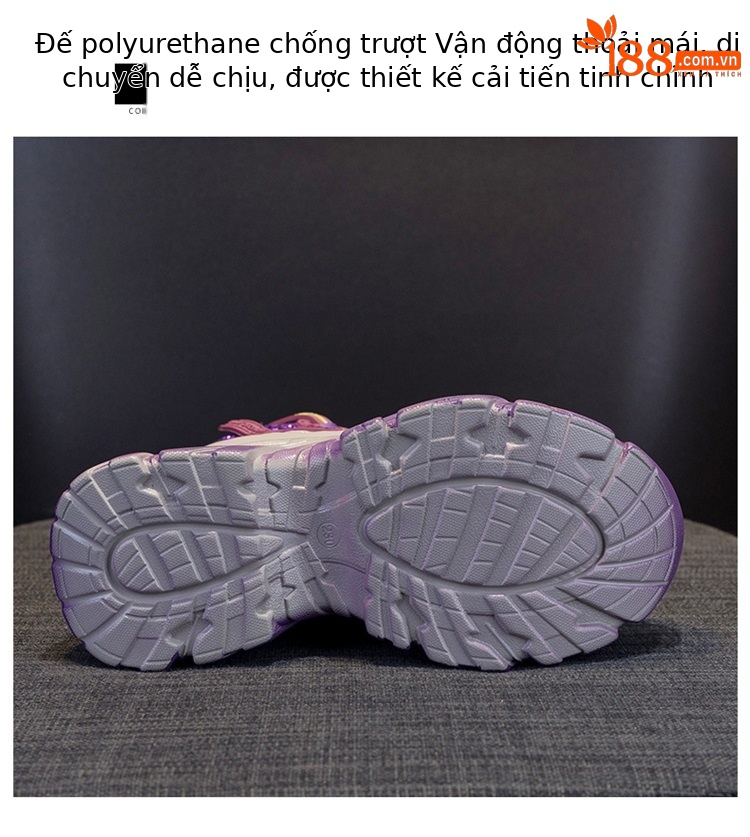 Giày sneaker nữ đế dày độn gót ẩn đính sequin xuân 2026 — M2269-1 Màu cà phê lót nhung, M2269-1 màu đen lót nhung, M2269-1 xanh lục lót nhung, M2269 màu tím một lớp bên trong chi tiết 11