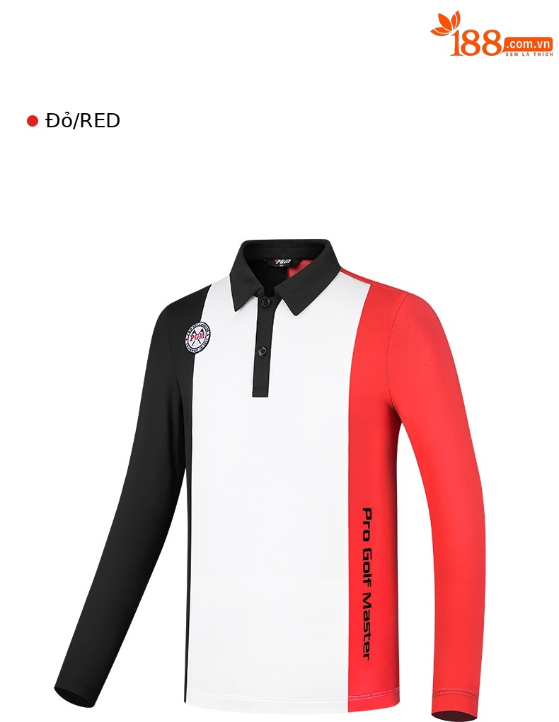 Áo thun dài tay golf trẻ em PGM – chất liệu polyester co giãn, ấm áp, thoải mái — YF493-màu xanh nhạt, YF493-màu xanh lá cây, YF493-màu đỏ chi tiết 16