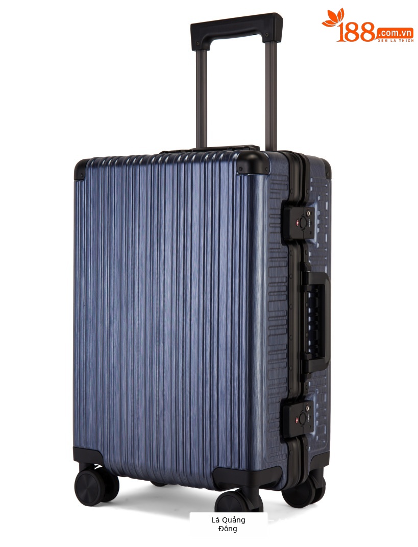 Vali khung nhôm 22 inch bánh xe đa năng nhẹ TSA — Màu xanh lam-9058 mẫu vân gỗ, Xám-9058 mẫu vân gỗ, Xanh Land Rover-9059, Đen đậm-9059