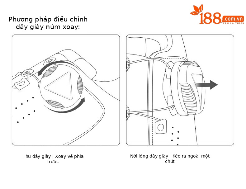 Giày thể thao nữ golf chống thấm nước, đế chống trượt, dây xoay nhanh — M22XZ04-Trắng dần Đỏ, M22XZ04-Xám dần trắng, M22XZ04-màu trắng chuyển màu xanh lam chi tiết 5