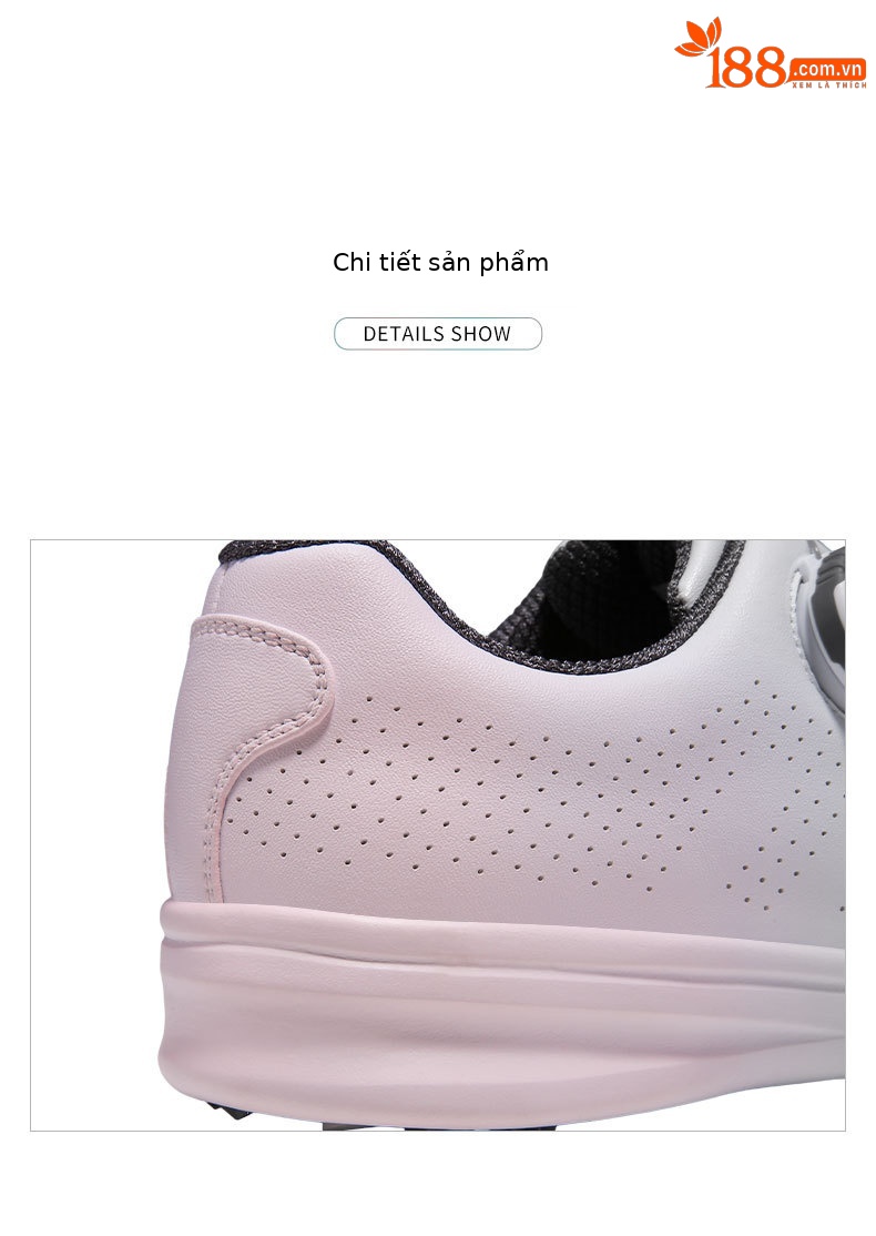 Giày thể thao golf nữ PGM thiết kế Gradient chống nước — XZ255-màu xanh hồng dần, XZ255-Bột Gradient chi tiết 20