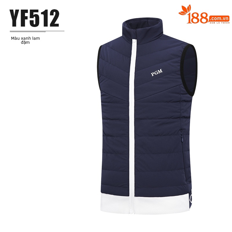 Áo khoác chống gió cổ đứng kéo khóa trẻ em PGM thể thao thời trang — YF512-màu xanh hải quân, YF512-màu hồng, YF512-màu trắng