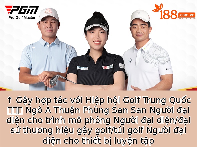 Gậy golf PGM YB-024 đầu biến dạng trọng tâm thấp, chiều dài 34 inch — TUG049-Đỏ đen chi tiết 1