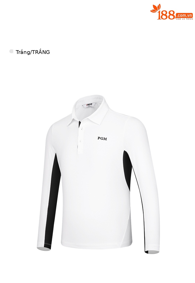 Áo golf dài tay trẻ em PGM – áo thun thể thao bé trai thiết kế ve áo mềm mại — YF542-màu xanh nhạt, YF542-màu xanh nước biển, YF542-màu trắng chi tiết 14