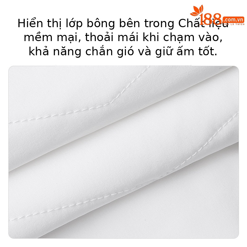 Áo khoác golf nam dài tay chần bông PGM mùa thu đông — Yf505-đỏ [chần bông], Yf505-trắng [chần bông], Yf505-màu Xanh nước biển [chần bông]