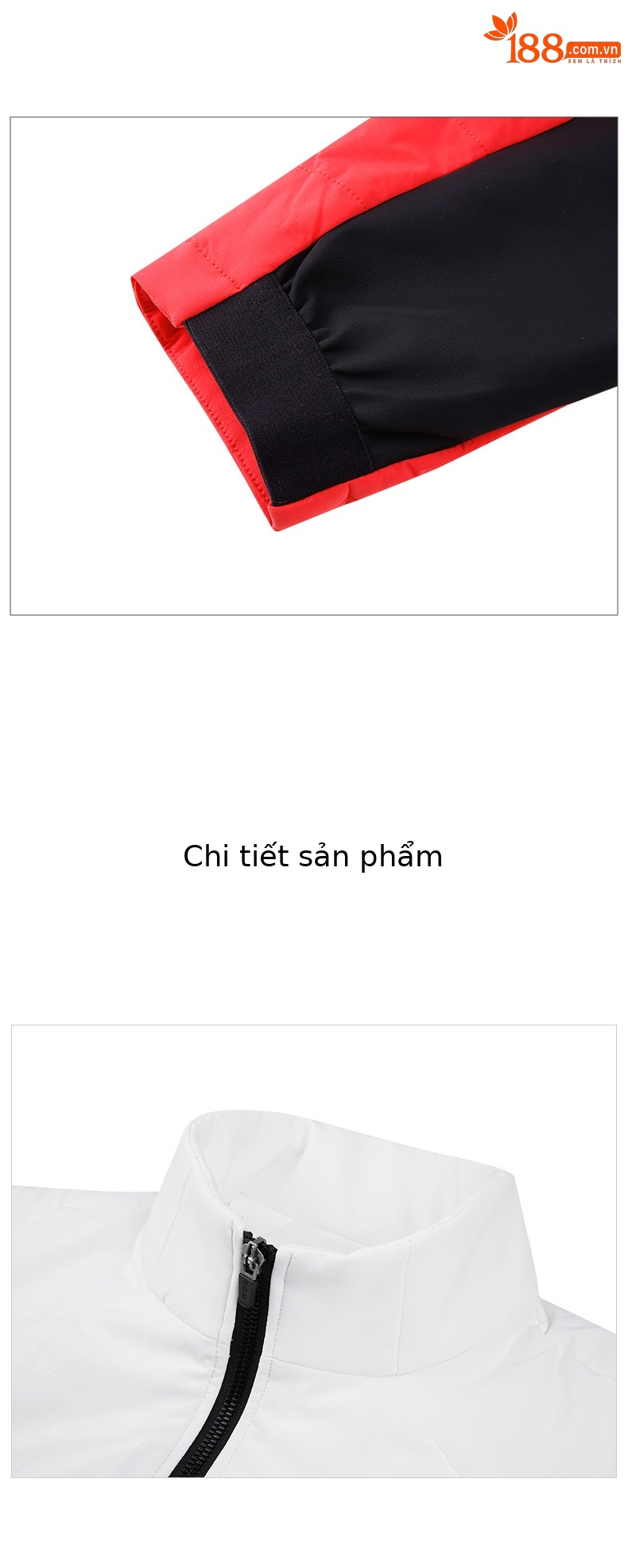 Áo khoác golf nam dài tay chần bông PGM mùa thu đông — Yf505-đỏ [chần bông], Yf505-trắng [chần bông], Yf505-màu Xanh nước biển [chần bông] chi tiết 15