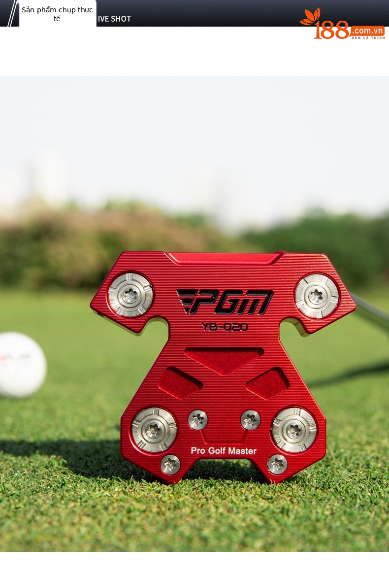 Gậy Golf Putter PGM Hàng không Dòng Nhôm Ổn định Trọng tâm Thấp Vật liệu Composite CNC — TUG046-Đen, TUG046-màu xanh, TUG046-màu đỏ chi tiết 9