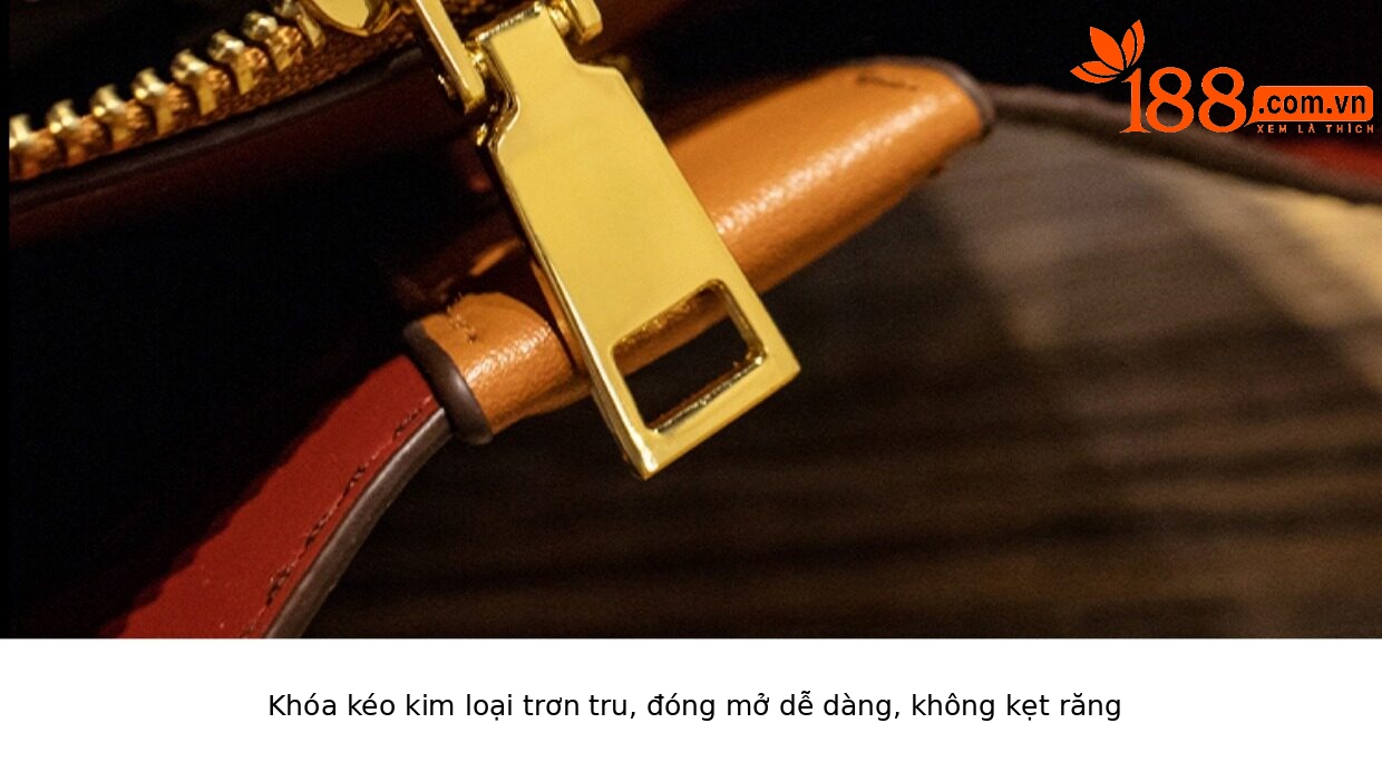 Túi bucket nữ da thật phối màu họa tiết vintage, đeo chéo một bên vai — Màu cà phê in Hoa Cỡ Nhỏ, Kaki in Hoa Cỡ Nhỏ, In hoa màu cà phê cỡ lớn chi tiết 26
