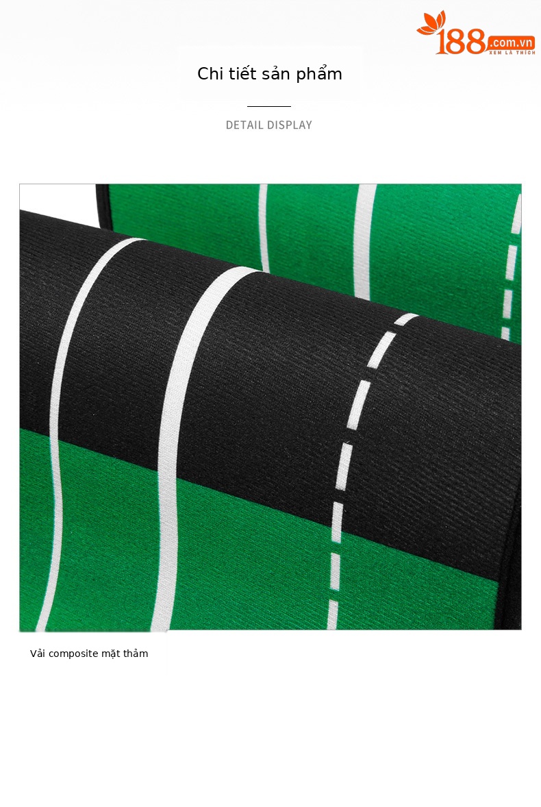 Bộ tập golf gỗ từ tính tự động hồi bóng 3m — [M22TL01] Máy tập thanh đẩy gỗ 3m chi tiết 12