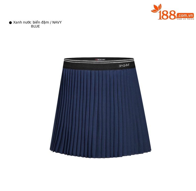 Váy golf bé gái PGM mùa hè thể thao nhanh khô eo thun xếp li — QZ090-màu xanh nước biển, QZ090-màu trắng, QZ090-Màu đen chi tiết 12