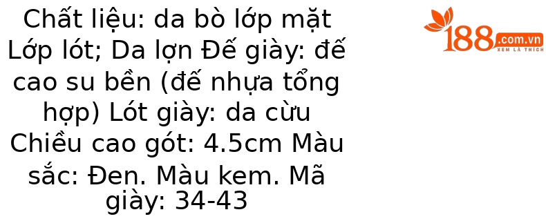 Sandal nữ mũi vuông quai ngang gót trung, phong cách mới xuân hè — Màu đen chi tiết 1