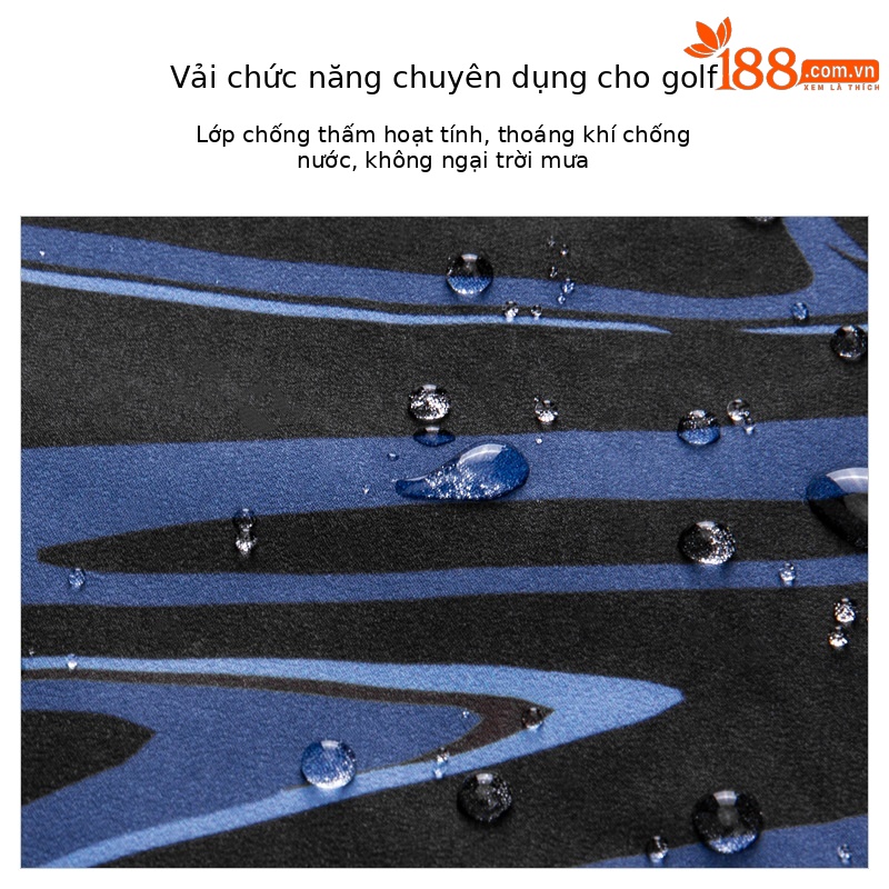 Quần short golf nam thể thao mùa hè vải chống thấm — KUZ151-màu xanh hải quân, KUZ151-màu trắng