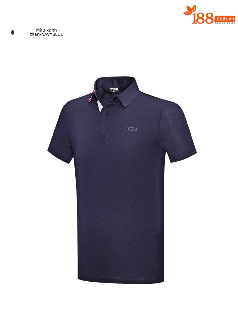 Áo thun ngắn tay golf trẻ em PGM – form thoải mái, mặc xuân hè — YF600-màu trắng, YF600-màu đỏ, YF600-màu xanh nước biển chi tiết 15