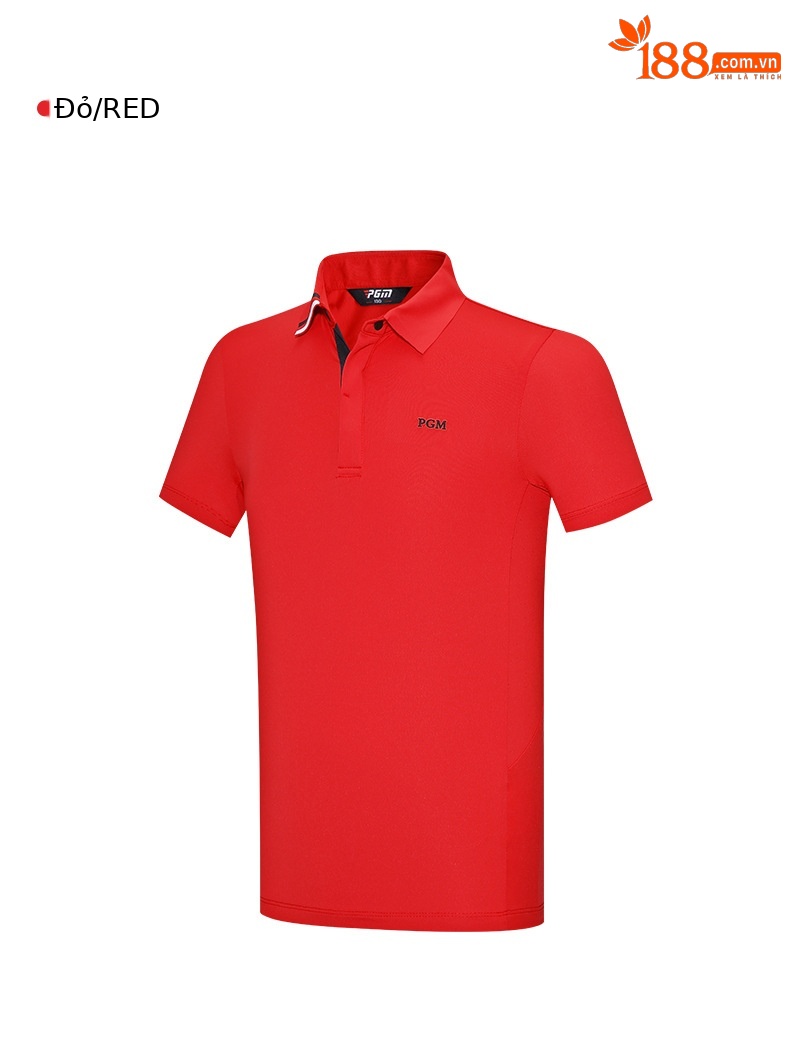 Áo thun ngắn tay golf trẻ em PGM – form thoải mái, mặc xuân hè — YF600-màu trắng, YF600-màu đỏ, YF600-màu xanh nước biển chi tiết 18