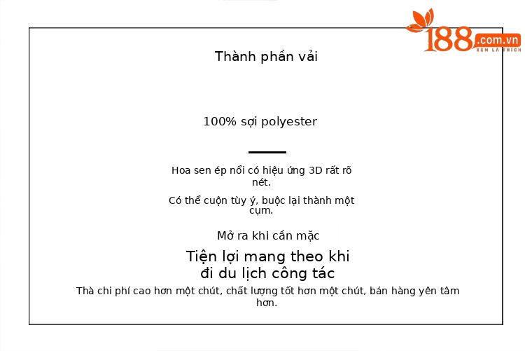 Áo thun nữ cổ đứng họa tiết hoa sen nổi 3D mặc hai mặt — Màu đen, Màu trắng be, Màu hồng, Màu xanh đậm chi tiết 33